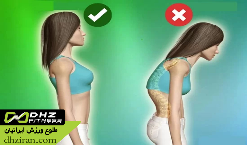 حرکات بدنسازی قوز کمر 