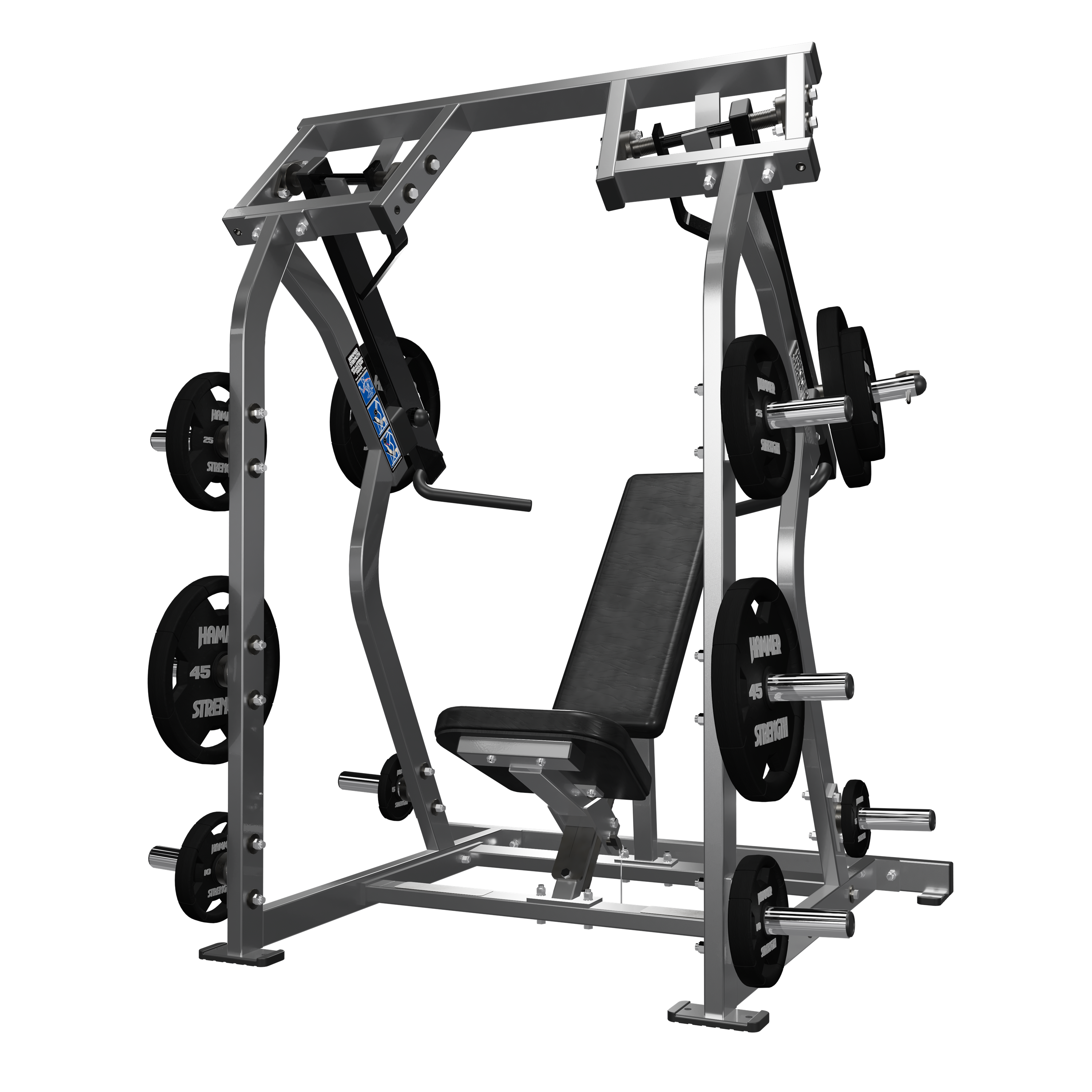 دستگاه بدنسازی سرشانه وزن آزاد هامر