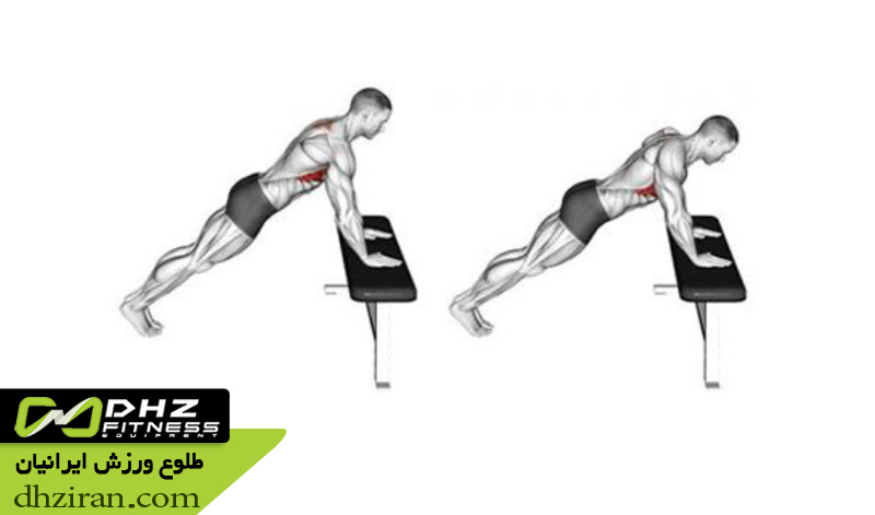 شنا شیب دار رو به بالا 