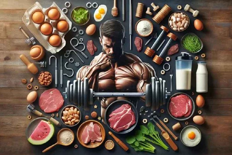 مواد غذایی پروتئین دار برای بدنسازی
