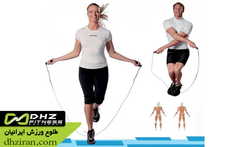طناب زدن Jump Rope / Skipping: 