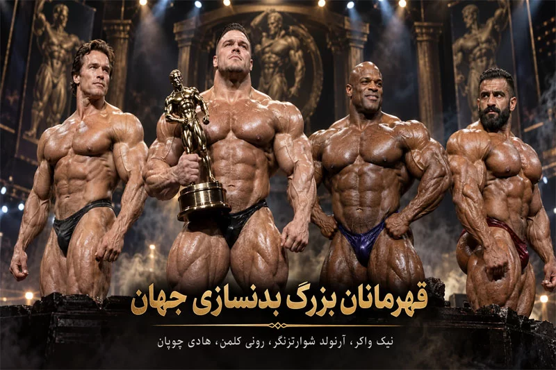 قهرمان بدنسازی جهان کیست؟ معرفی قهرمان 2026 و بهترین بدنسازان تاریخ